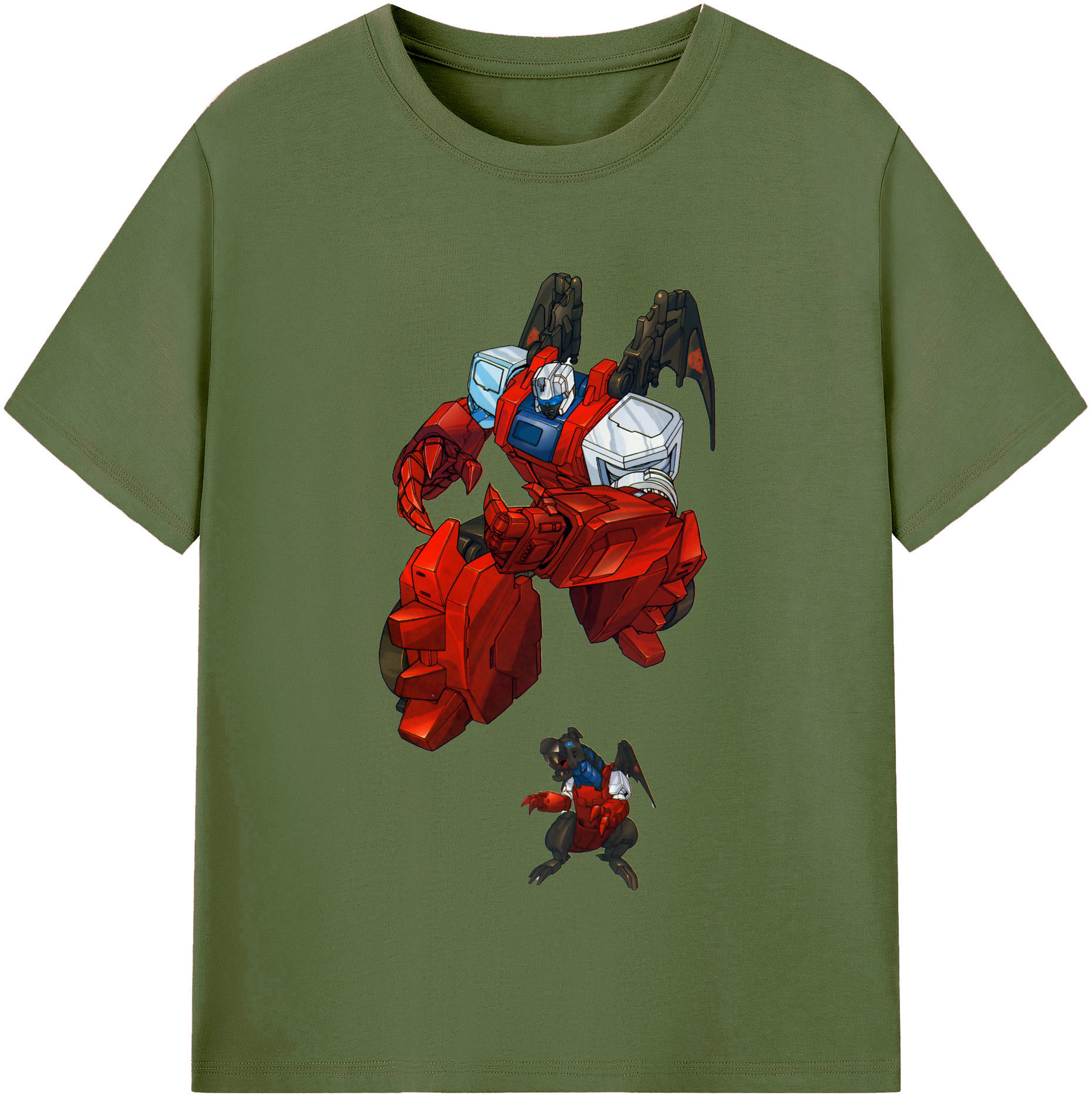 （画像用）  綿100％半袖Tシャツ（フロントプリント）